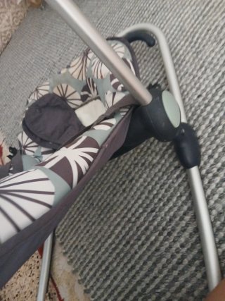 Silla de bebé con asas y funda