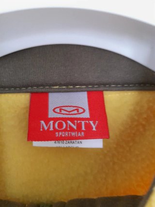 Chaqueta polar amarilla