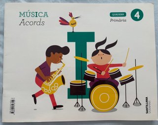 Música, 4 Primària - Acords. Quadern