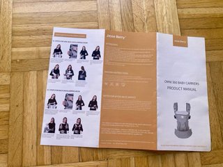 Mochila Portabebés Ergonómica SONARIN