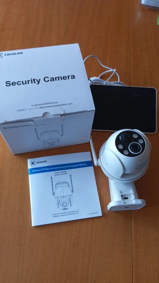 Cámara Seguridad COCOCAM PTZ Solar