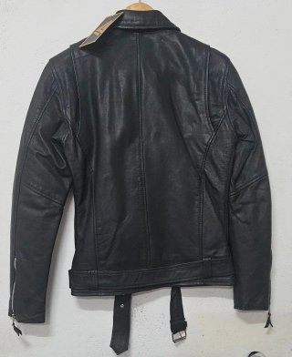 Chaqueta Cuero BONETTI Talla S Negra