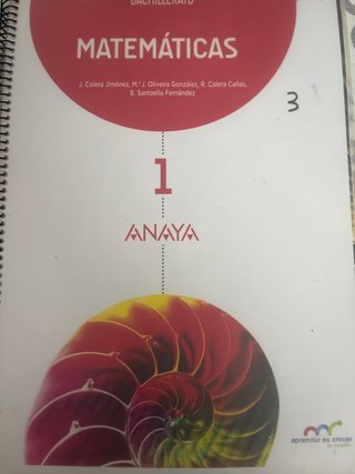 1 bachillerato(matemáticas)