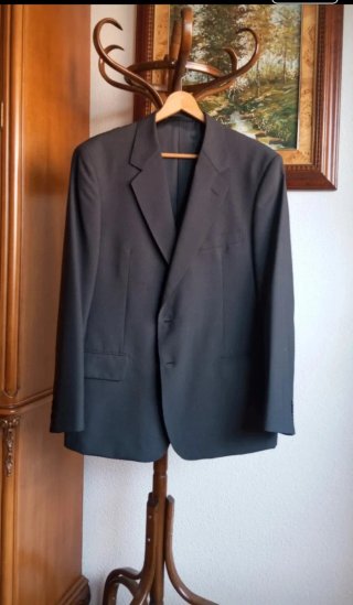 Traje Gianni Verletto. Talla 52  Gris marengo.