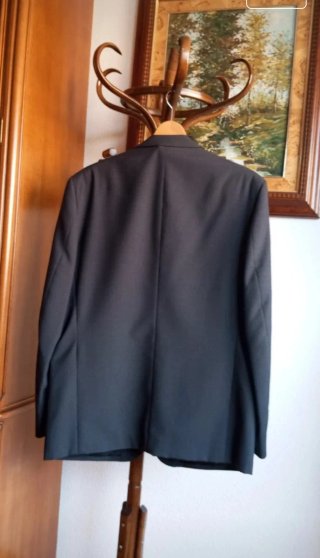 Traje Gianni Verletto. Talla 52  Gris marengo.