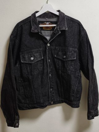 Cazadora tejana Harley-Davidson Lavado Negro
