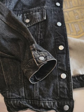 Cazadora tejana Harley-Davidson Lavado Negro