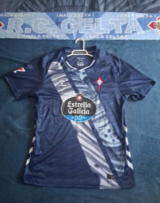 Camiseta RC Celta Hummel Azul y Blanca