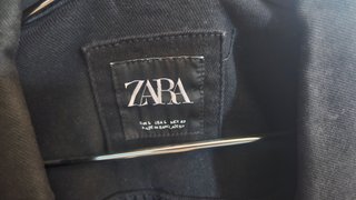 Cazadora Vaquera Zara Negra Hombre