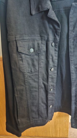 Cazadora Vaquera Zara Negra Hombre