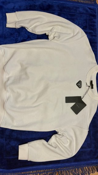Sudadera Prada Blanca