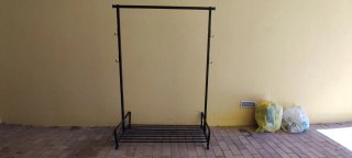 Burro perchero Ikea con balda