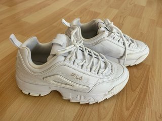 Zapatillas Fila Talla 38 Blancas