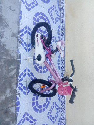 Bicicleta infantil rosa