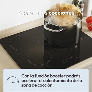 VITROCERAMICA INDUCCION ULTRA RAPIDA POTENTE 7600W