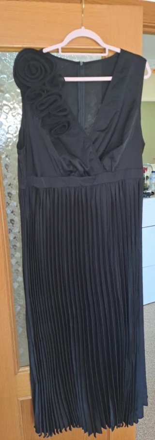 Vestido fiesta negro Elenzga Talla 54-56