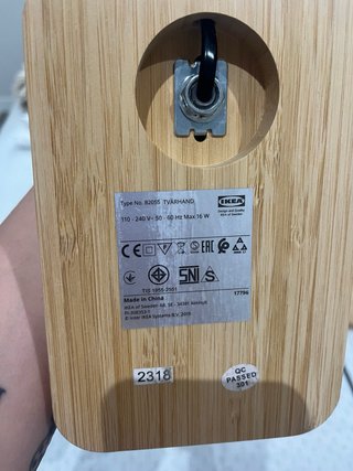 2 Lampade da Tavolo IKEA TVÄRHAND