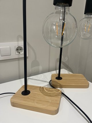 2 Lampade da Tavolo IKEA TVÄRHAND