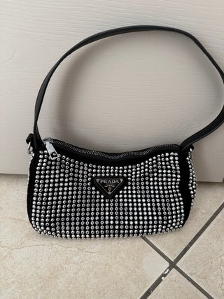 Borsetta Prada con strass