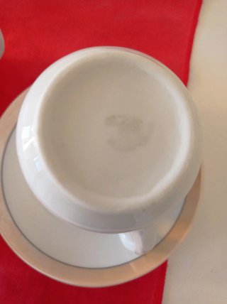 Juego café Santa Clara porcelana antiguo