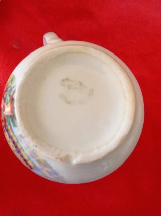 Juego café Santa Clara porcelana antiguo