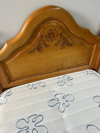 Cama individual 90cm madera maciza