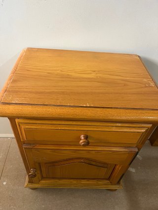 Cama individual 90cm madera maciza