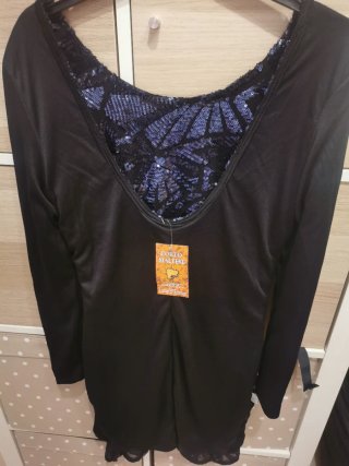NUEVO. Vestido corto Lentejuelas talla "L"