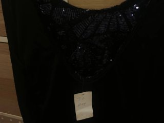 NUEVO. Vestido corto Lentejuelas talla "L"