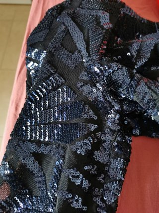 NUEVO. Vestido corto Lentejuelas talla "L"