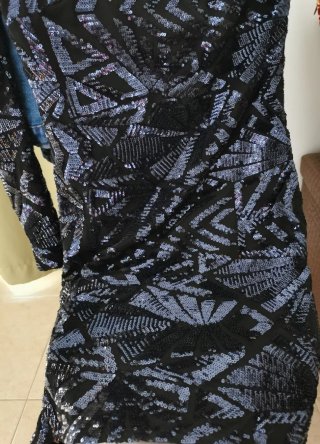 NUEVO. Vestido corto Lentejuelas talla "L"