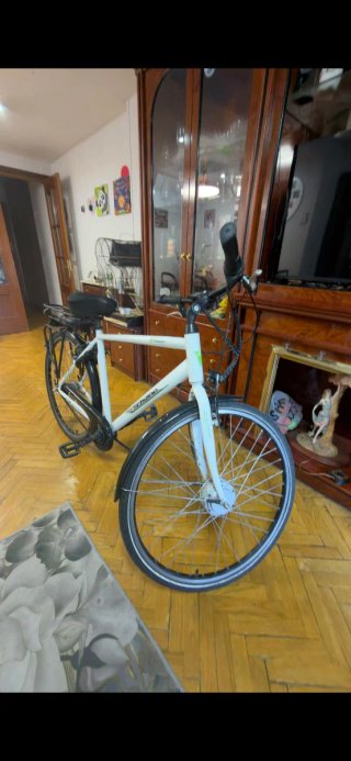 Bicicleta Eléctrica Blanca