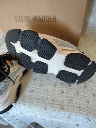 Scarpe Steve Madden Donna Blu e Oro