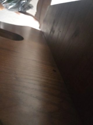 Mesa comedor de madera con 4 sillas madera y enea
