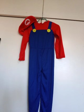 Disfraz Super Mario Bros niño talla s 98 cm