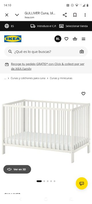Mueble CAMBIADOR y CUNA