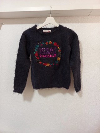 Jersey Desigual Dinosaur Talla 9-10 años