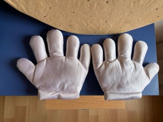 Disfraz Galleta María Hecho a Mano + Guantes