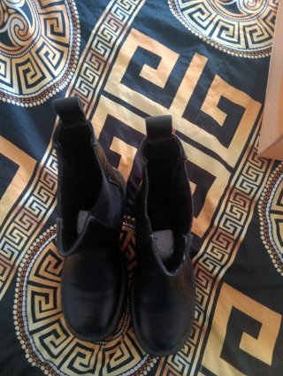Botas Chelsea Piel Vegana Negras