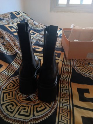 Botas Chelsea Piel Vegana Negras