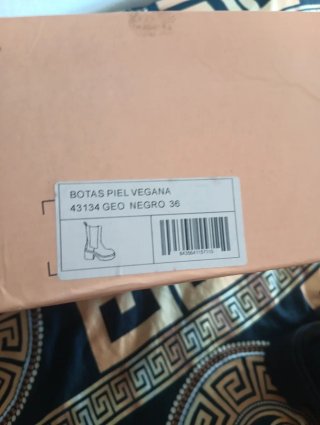 Botas Chelsea Piel Vegana Negras