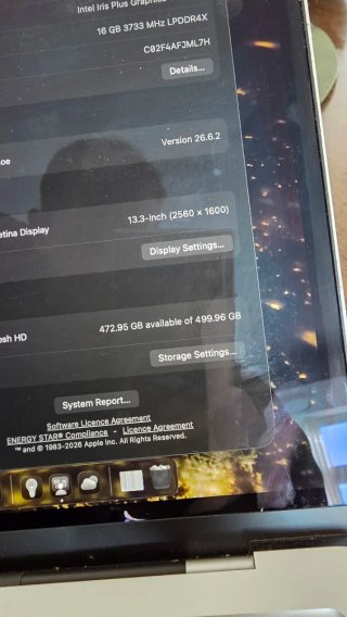 Apple MacBook Pro 13 A2251 16GB RAM 500GB SSD
