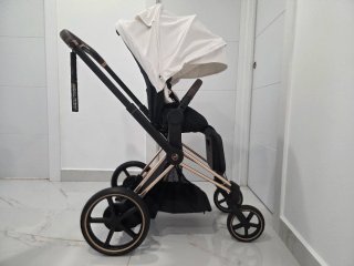 Cochecito Eléctrico Cybex e-Priam. Capazo y silla.