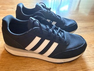 Zapatillas Adidas Run Hombre Negras Blancas