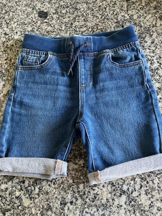 Lote 5 Pantalones Cortos Niños Talla 6-7 Años