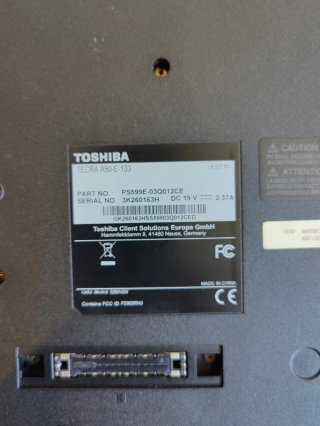 Toshiba Tecra A50-E i7 / 16GB RAM / 256GB SSD