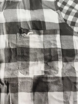 Camisa Hollister cuadros mujer