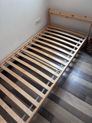 Conjunto 2 camas infantiles madera
