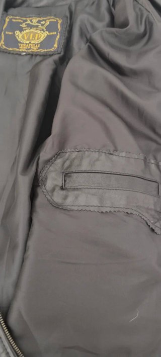 Cazadora Italiana de piel verdadera para hombre