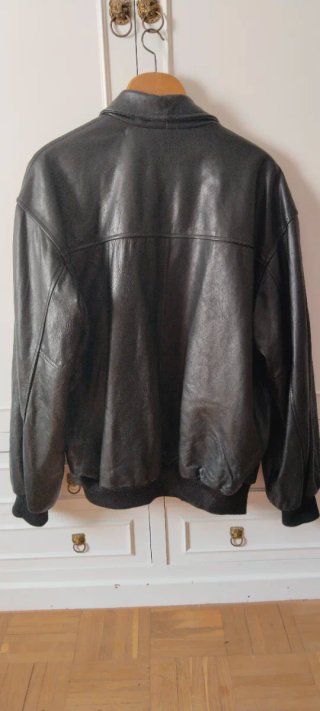 Cazadora Italiana de piel verdadera para hombre